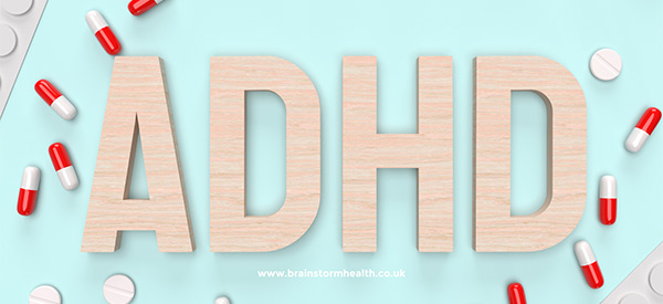 ADHD wording on image